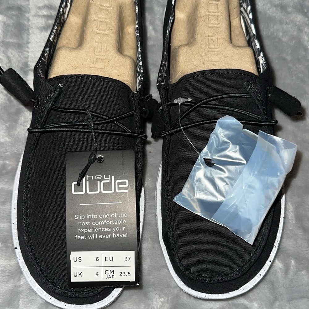 Hey Dude Womens Black Odyssey